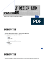 CE103-1 - 2. Highway Design and Planning