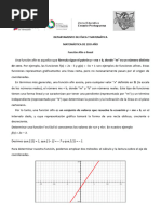 Guía Sobre Función Afín o Lineal