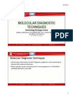 013 - Molecular Diagnostic Techniques