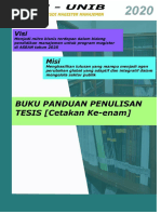 Buku Panduan Tesis MM Cetakan Keenam