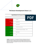 #242 SP 1207 Specification For Vacuum Tankers PDO