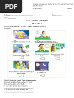 Grade 4 Unit 11 Practice Test