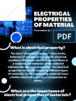 Electrical Properties