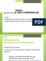 ENT300 02 Ent Behaviour and Competencies