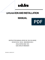 Operation and Installation Manual