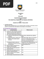 Unit 1 The Reporting Environment - CF - IAS 1 and IAS 8 - Handout and Tutorial Question