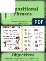 Prepositional Phrases