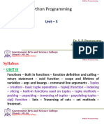 Python UNIT III-Part-1