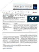 Targeting Neddylation Pathway With MLN4924 (Pevonedistat) Induces