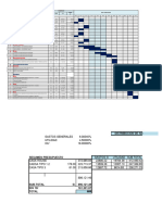 Cronograma de Termino de Obra