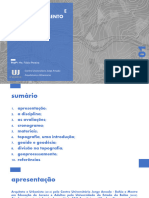 Aula 01 - TOP - GEO - Introdução TOPOGRAFIA E GEOPROCESSAMENTO