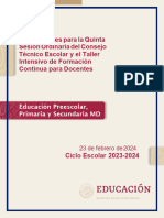 Orientaciones CTE Contestado 5ta Sesión Docentes Febrero 2024 - MD