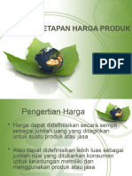 Penetapan Harga Produk