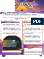 UKS2 Winter Solstice Differentiated Reading Comprehension