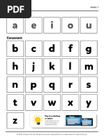 LiteracyPlanet Word Morph Activity