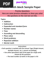 Stem Math Worksheets.