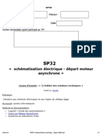 TP513 Schematisation Electrique - Depart MAS