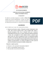 Avaliação - Caso Prático - Direito Penal