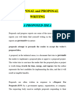 Lecture-2-PROPOSAL and PROPOSAL WRITING