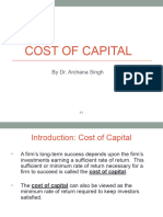 Cost of Capital