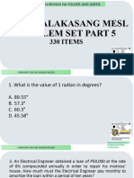 Pangmalakasang Mesl Problem Part 5