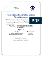 Fis 10-11 24a Pracrica 1 Metodologías de Desarrollo de Software Equipo 5 Velazquez Hernandez JC