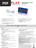 Manual de Termometro