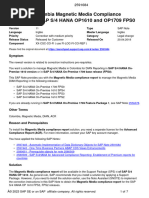 Colombia Magnetic Media Compliance Reporting in SAP S - 4 HANA OP1610 and OP1709 FPS0