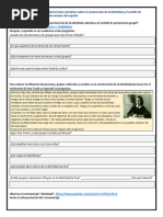 Comprende y Redacta Textos Narrativos Sobre La Const. de La Identidad