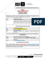 Pregão Eletrônico 164.2023 - Locação de Caçamba Estacionaria (