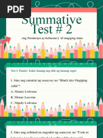 For Summative Test 2