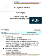 The Origins of MS-DOS