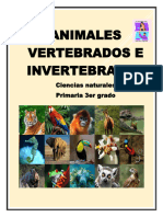 Ciencias Naturales - Animales Vertebrados e Invertebrados