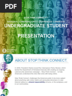 Undergraduate Student Presentation