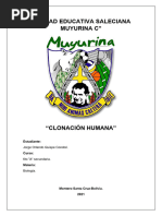 Clonación Humana