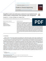 Case Studies in Thermal Engineering: Guoqing Yu, Le Xiong, Chengjun Du, Hengtao Chen