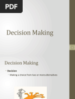 Decision Making