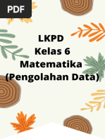 LKPD Kelas 6 Matematika (Pengolahan Data)