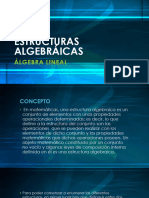 Estructuras Algebráicas