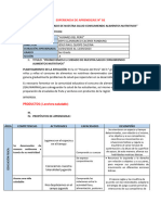 Exp. de Aprendizaje #02 3° GRADO