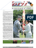 Torii U.S. Army Garrison Japan Weekly Newspaper, Jun. 30, 2011 Edition