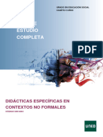 Guía Didácticas Específicas en Contextos No Formales