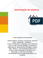 Caracterização Da Empresa