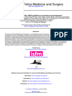 DERMATOPHYTOSIS IN CATS ABCD Guidelines On Prevention and Management