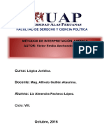 Metodos de Interpretación Juridica