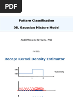 Pattern Classification 08. Gaussian Mixture Model: Abdelmoniem Bayoumi, PHD