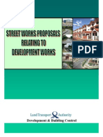 Street Works Proposals Relating To Devt Works