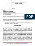 Respuesta A Peticion Olmedo Castillo - Alcalde Mpio San Lorenzo