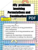 Problem Solving Involving Combination and Permutation