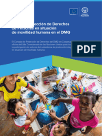 Ruta de Proteccion de Derechos Personas en Movilidad Humana